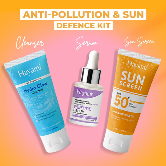 Anti-Pollution & Sun Defence Kit