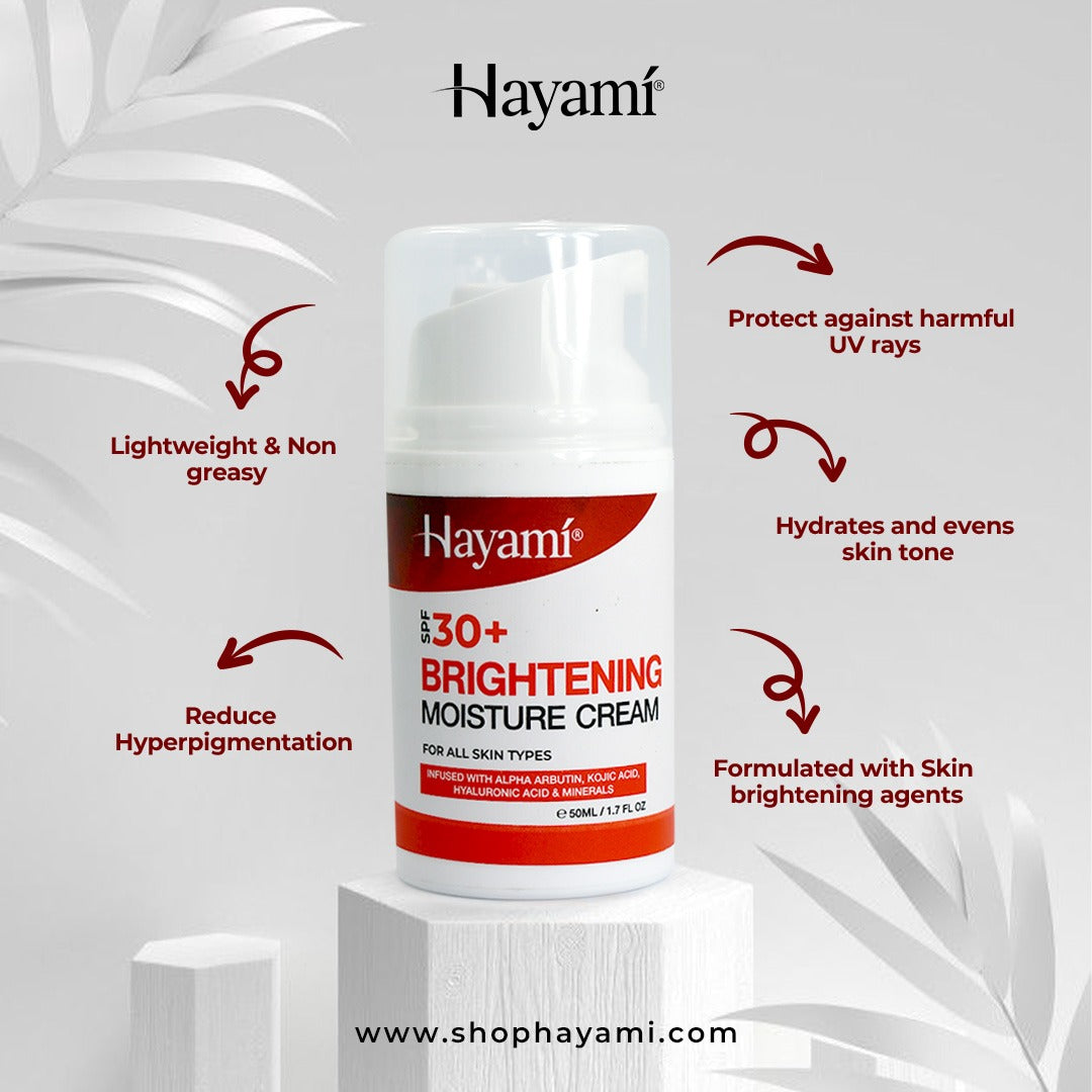 Brightening SPF 30+ Moisture Cream